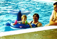Spencer, Jolene, Matt Clabaugh - July 4 2004
